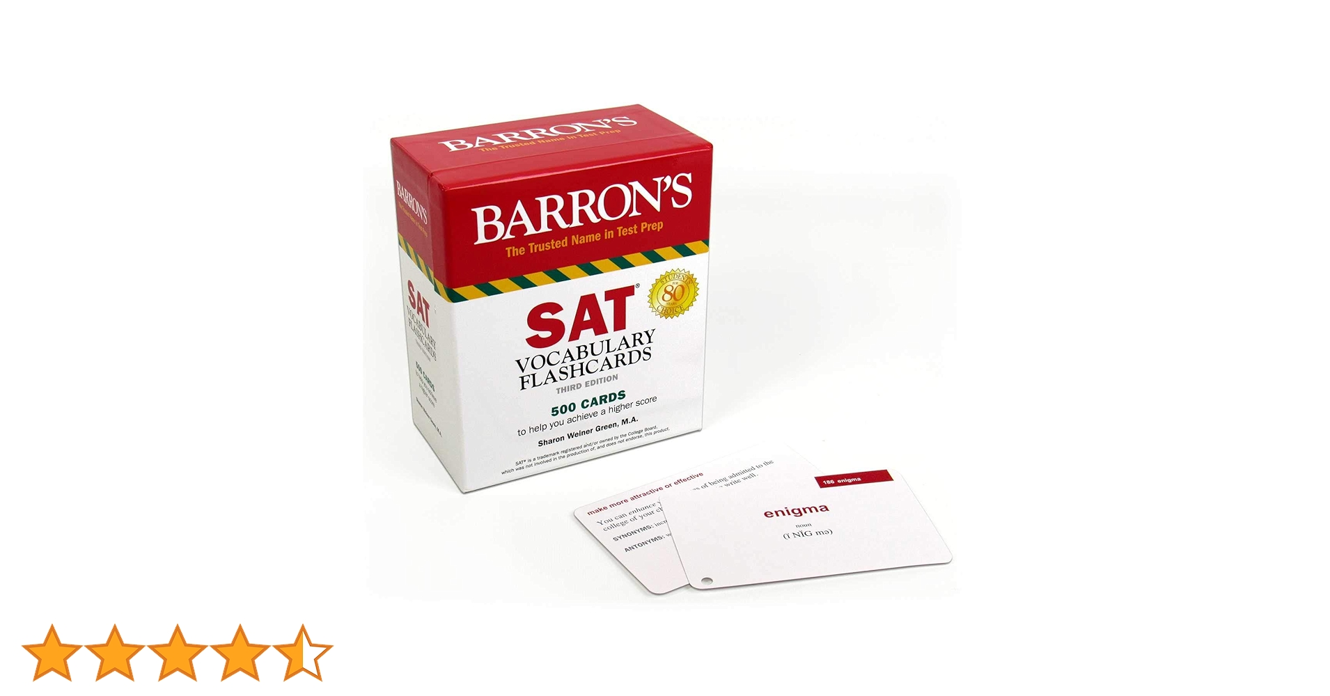 Barron's SAT Word Master Level II 第三版 Barron's SAT with Online Tests (Barron's Test Prep): Green